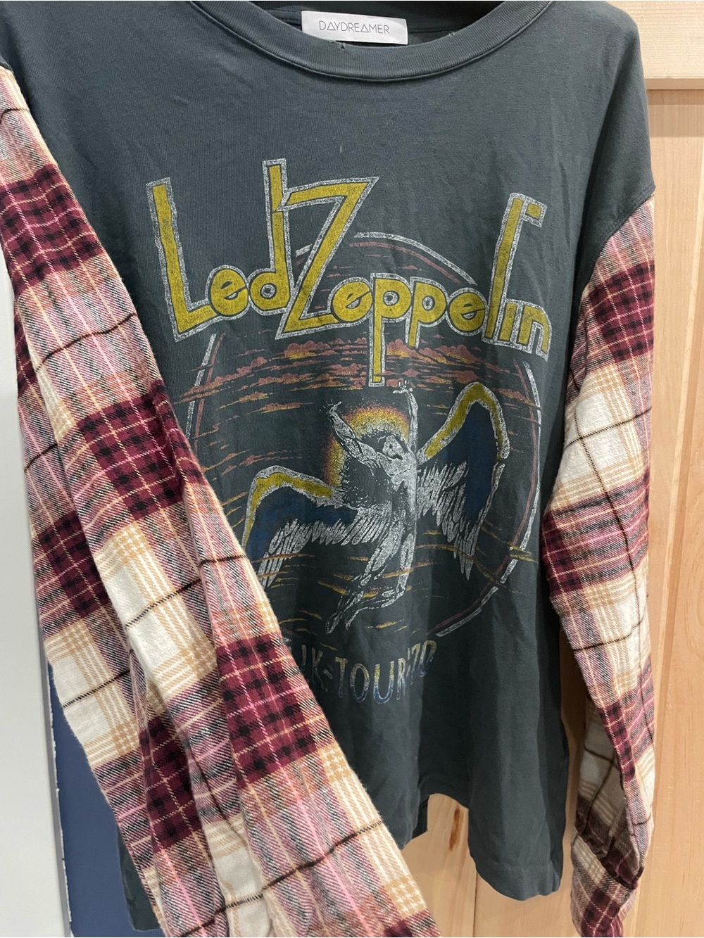Daydreamer! Led Zeppelin Upcycled Top!!